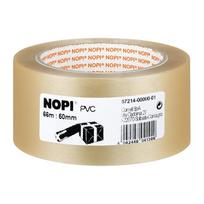 Tesa Nopi Pack PVC geprägt 66m 50mm transparent