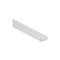 Synergy 21 LED U-Profil zub ALU022 PC clear diffusor/cover Lange 2m ,Kunststoffabdeckung klar