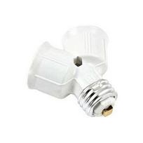 Synergy 21 LED Adapter für LED-Leuchtmittel E27->2*E27