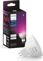 "Philips Hue" baltos spalvos aplinkos ir spalvų MR16 LED lempos, 1 vnt., skirtos "Hue" apšvietimo sistemai su 16 milijonų spalvų, išmaniuoju šviesos valdymu balsu ir programėle