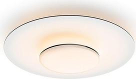 "Philips LED SceneSwitch Garnet" lubų šviestuvas (40 W), LED šviestuvas su trimis užtamsinimo lygiais ir šilta balta šviesa, LED apšvietimas su "EyeComfort", juodas