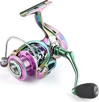 Karpių meškerė Žvejybos ritė Aero Aliuminio vielos dubenys Metalinė galvutė Spiningo ritės Line Gapless Spiningo ratas Spiningo ritė Metallic Painted už žvejybos ritės