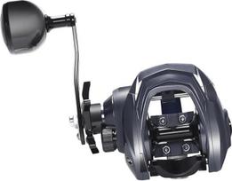 Milageto 6.4: 1 pavarų santykis Baitcaster žvejybos ritė Nerūdijančio plieno bazė Profesionalus 3.9 x 4.7 colių žemo profilio liejimo svoris 236G