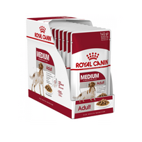 Royal Canin Medium Adult drėgnas maistas vidutinių veislių šunims, 140g