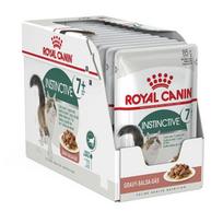 Royal Canin Instinctive 7+ Gravy drėgnas maistas vyresnio amžiaus katėms, 85 g