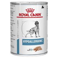 Royal Canin Veterinary Hypoallergenic drėgnas maistas alergiškiems šunims, 400 g