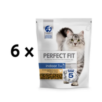 Sausas kačių ėdalas PERFECT FIT naminėms katėm su višt. 750g x 6 vnt. pakuotė