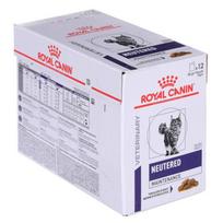Royal Canin Veterinary Neutered Maintenance drėgnas maistas sterilizuotoms katėms, padedantis išlaikyti optimalų kūno svorį, 85 g