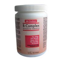 Diafarm B-Complex vitaminai šunų kailiui ir odai, 130 tablečių
