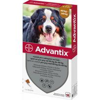 Advantix užlašinamasis tirpalas nuo blusų ir erkių šunims 40-60 kg, 1 vnt.