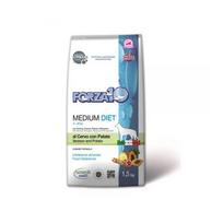 Forza10 Medium Diet Low Grain with Deer and Potato dietinis, sausas maistas šunims, su maisto netoleravimu ir alergijomis, 1,5 kg