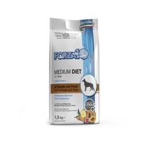 Forza10 Medium Diet Low Grain Horse and Peas dietinis, sausas maistas šunims, su maisto netoleravimu ir alergijomis, 1,5 kg