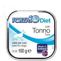 Forza10 Solo Diet Tuna drėgnas maistas šunims, su maisto netoleravimu ir alergijomis, 100 g