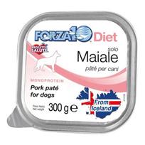 Forza10 Solo Diet Pork drėgnas maistas šunims, su maisto netoleravimu ir alergijomis, 300 g