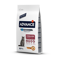 Advance Sterilized Senior sausas maistas sterilizuotoms, vyresnio amžiaus katėms, 10 kg