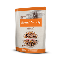 Nature's Variety Med/Max Adult Beef begrūdis, drėgnas maistas šunims, 300 g