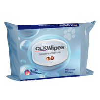 I.C.F. CLX Wipes drėgnos valomosios servetėlės šunims ir katėms, 40 vnt.