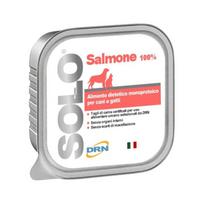 DRN Solo Salmone monoproteininis drėgnas maistas šunims ir katėms su lašiša, 100 g