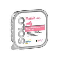 DRN Solo Maiale monoproteininis drėgnas maistas šunims ir katėms su kiauliena, 300 g