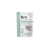 Brit GF Veterinary Diets Urinary drėgnas maistas katėms nuo struvito akmenų susidarymo, 85 g