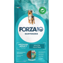 Forza10 Medium Adult Maintenance Fish sausas maistas vidutinių veislių šunims, 12 kg