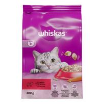 Whiskas Adult sausas maistas katėms su jautiena, 300 g