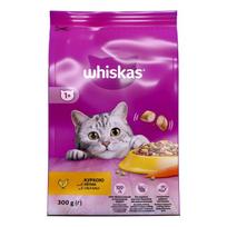 Whiskas Adult sausas maistas katėms su vištiena, 300 g