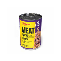 Josera Meat Lovers Junior Menu Turkey konservuotas maistas jauniems šunims su kalakutiena, 400 g