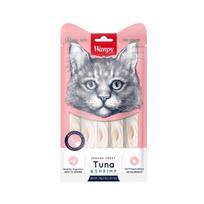 Wanpy Creamy treats skanėstas katėms, su tunu ir krevetėmis, 70 g (5x14g)