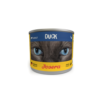 Josera Duck begrūdis konservuotas maistas katėms su antiena, 12x85 g