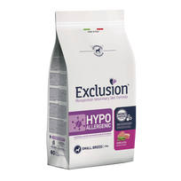 Exclusion Hypoallergenic sausas maistas šuniukams su kiauliena ir žirneliais, 12kg