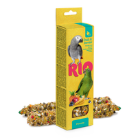 RIO lazdelės papūgoms su vaisiais ir uogomis, 2x90 g