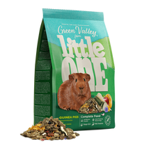 Little one Green valley skaidulinis pašaras jūrų kiaulytėms, 750 g
