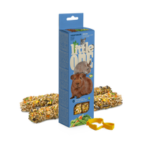 Little one lazdelės jūrų kiaulytėms, triušiams ir šinšiloms su daržovėm, 2x60 g