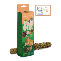 Little One Green valley begrūdis skanėstas lazdelė graužikams su daržovėmis, 1x160 g