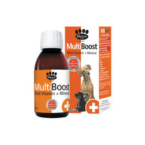 Mervue Multi Boost mineralai ir multivitaminai šunims, stiprinantys imuninę sistemą, 150 ml