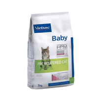 Virbac Veterinary HPM Baby Pre Neutered Cat subalansuotas ėdalas kačiukams, 3 kg