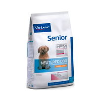 Virbac Veterinary HPM Senior Neutered Dog Small - Toy visavertis ėdalas mažų veislių sterilizuotiems vyresnio amžiaus šunims, 7 kg