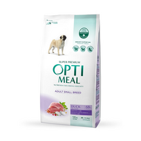 OPTIMEAL™ Visavertis sausas ėdalas suaugusiems miniatiūrinių veislių šunims, su dideliu kiekiu lašišos, 1,5 kg