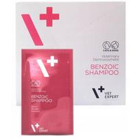 VetExpert Benzoic kosmetinis šampūnas riebią odą turintiems gyvūnams, 15 ml x 20 vnt.