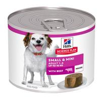 Hill's Science Plan Canine Adult drėgnas maistas mažų veislių šunims su jautiena, 200 g