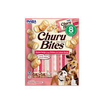 Churu Bites suktinukai šunims su vištiena ir lašiša, 8 vnt.
