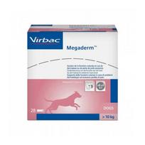 Virbac Megaderm papildas šunims ir katėms virš 10 kg nuo odos problemų, 28 x 8 ml