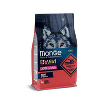 Monge BWILD Best For Breeders begrūdis sausas maistas šunims su elniena, 15 kg