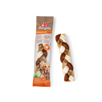 8in1 Delights Chewy Braids M/L skanėstas vidutinių ir didelių veislių šunims, 80 g