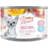 Calibra Verve GF Dog Adult Small Beef - Chicken drėgnas maistas suaugusiems mažų veislių šunims, 200 g