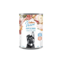 Calibra Verve GF Dog Puppy - Junior visavertis drėgnas maistas šuniukams ir jauniems šunims, 400 g