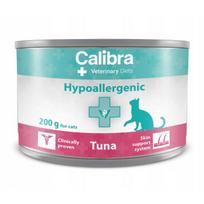 Calibra Veterinary Diets Cat Hypoallergenic Tuna drėgnas maistas alergiškoms katėms, 200 g