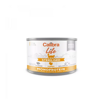 Calibra Life Cat Sterilised Turkey drėgnas maistas sterilizuotoms katėms, 200 g