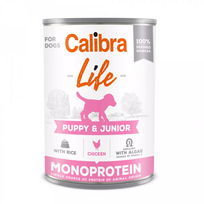 Calibra Life Dog Puppy - Junior Chicken drėgnas maistas jauniems šunims, 400 g